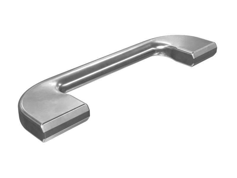 Стальная покованая сварная поручня