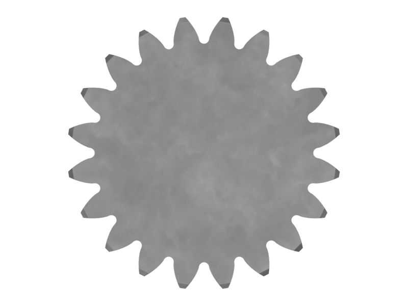 Стальная солнечная шестерня наружного диаметра 92,64 мм