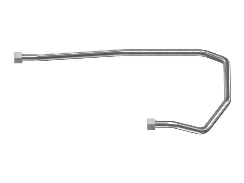 Патрубок 25,40 мм масляного фильтра двигателя с многократным изгибом