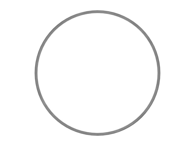 Вкладыш седла клапана блока цилиндров толщиной 1,555 мм