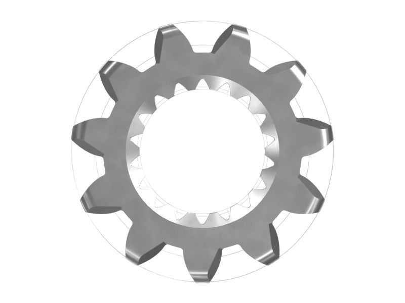 Шестерня с 11 зубьями