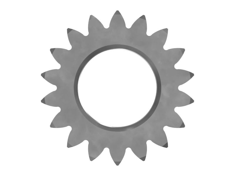 Стальная солнечная шестерня наружного диаметра 77,97 мм