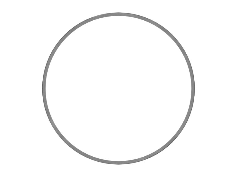 Вставное седло клапана гильзы блока цилиндров толщиной 2,76 мм