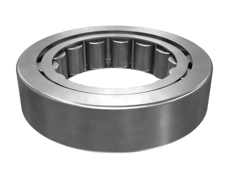 Кольцо подшипника и ролик в сборе