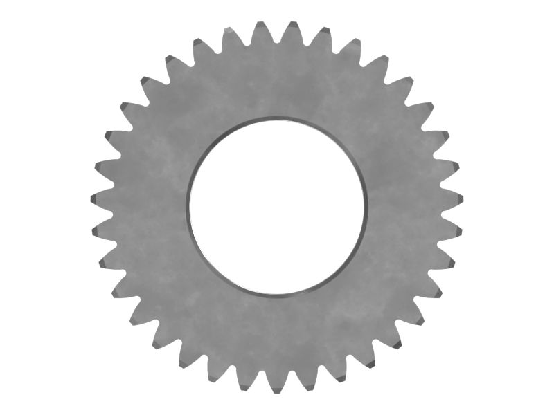 Цилиндрическое прямозубое колесо планетарной передачи с 35 зубьями