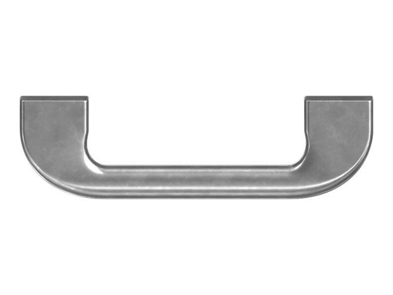 Стальная покованая сварная поручня