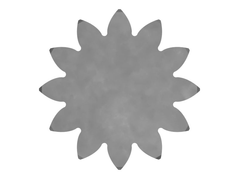 Солнечная шестерня из кованой стали, наружный диаметр 56,31 мм