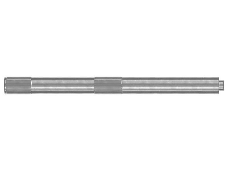 Шлицевой вал прямого моста