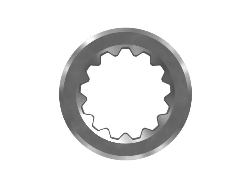 Эвольвентная шлицевая муфта