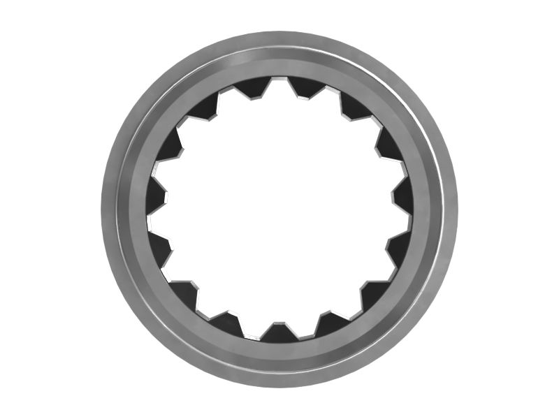 Эвольвентная шлицевая муфта, 15 зубьев