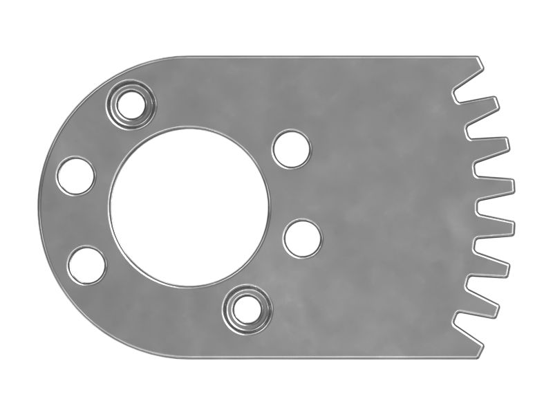 Храповой механизм пульта управления оператора
