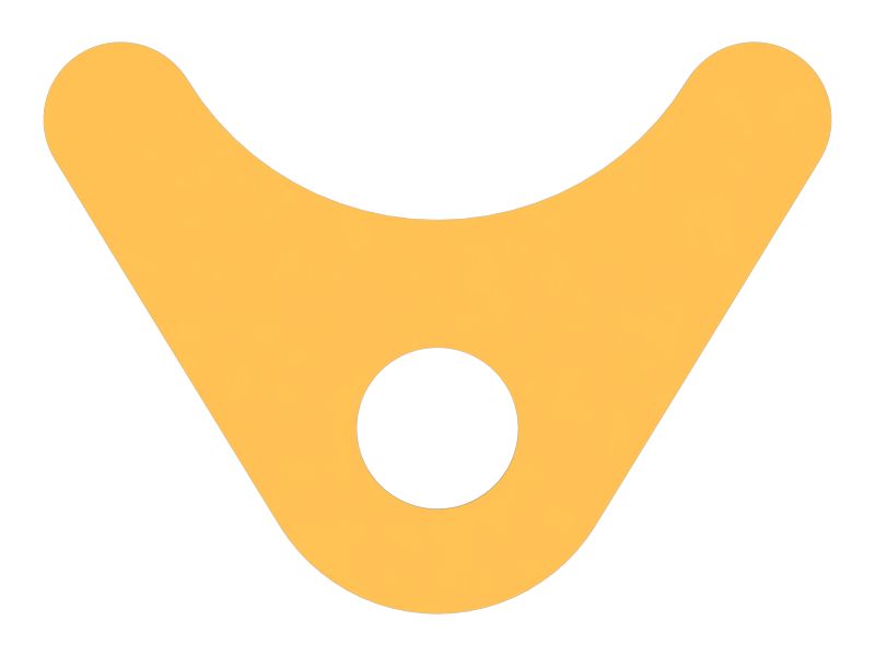 Стальной фиксатор длиной 37 мм