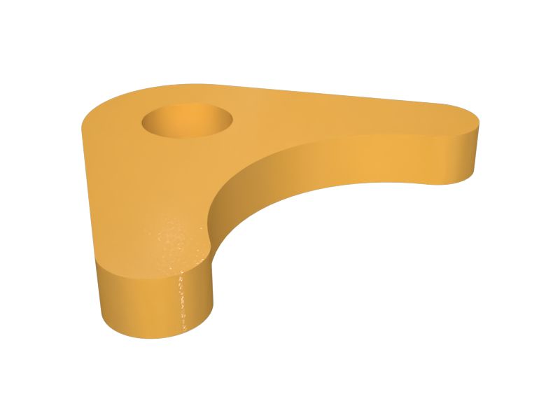 8N-6740: Стальной фиксатор длиной 37 мм