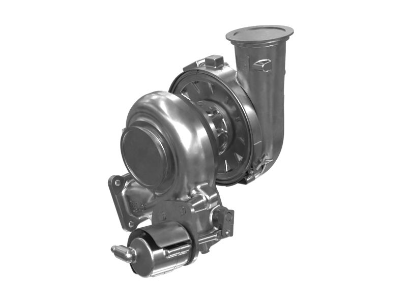 Блок основного турбокомпрессора