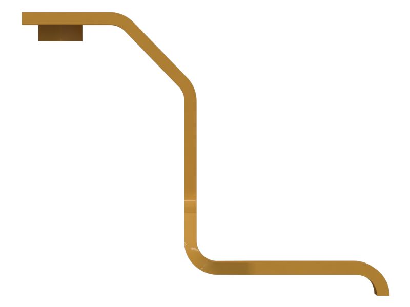 Опора экрана в сборе