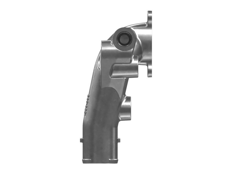 Коленчатый патрубок водяного насоса