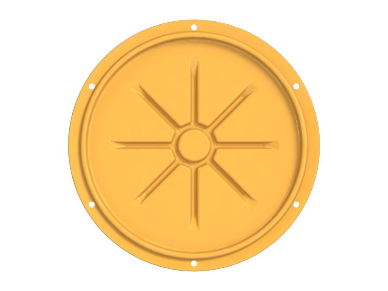 Крышка картера маховика с внешним диаметром 565 мм