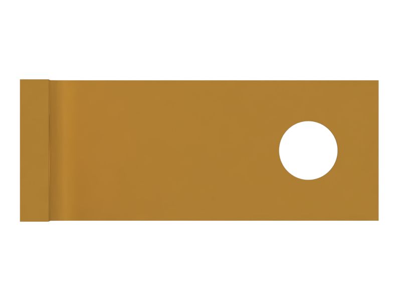 Монтажный L-образный кронштейн толщиной 5 мм