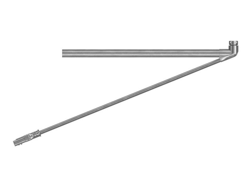 Шланг с двумя угловыми муфтами 6,10 мм