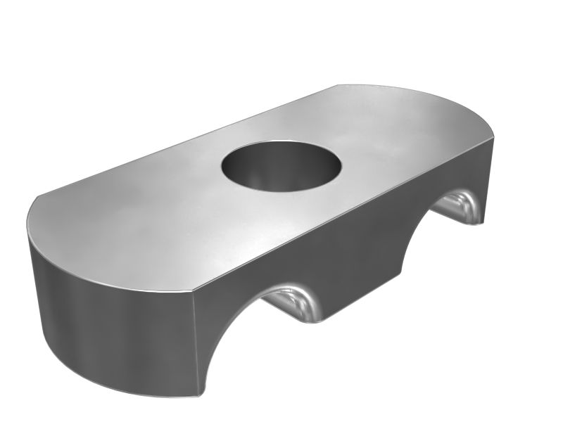 Зажимный коленчатый вал