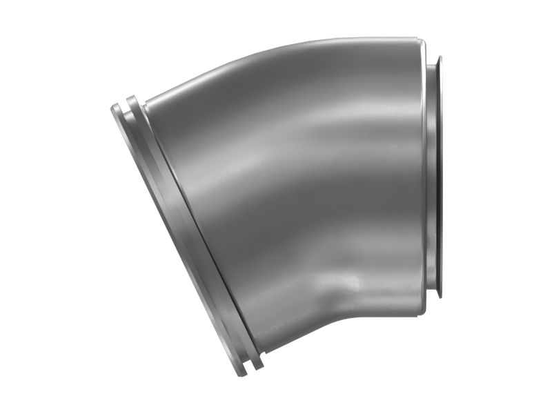 Выхлопной коленчатый патрубок