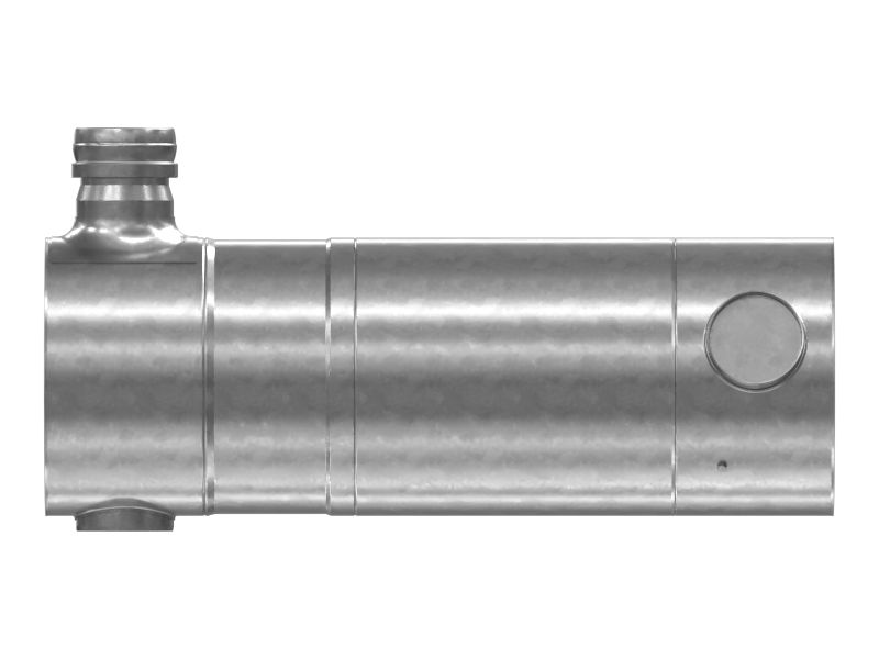 Глушитель и конвертер длиной 1026,9 мм