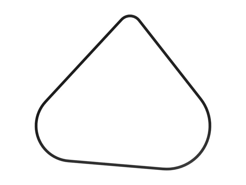 Набор клиновых ремней привода вентилятора