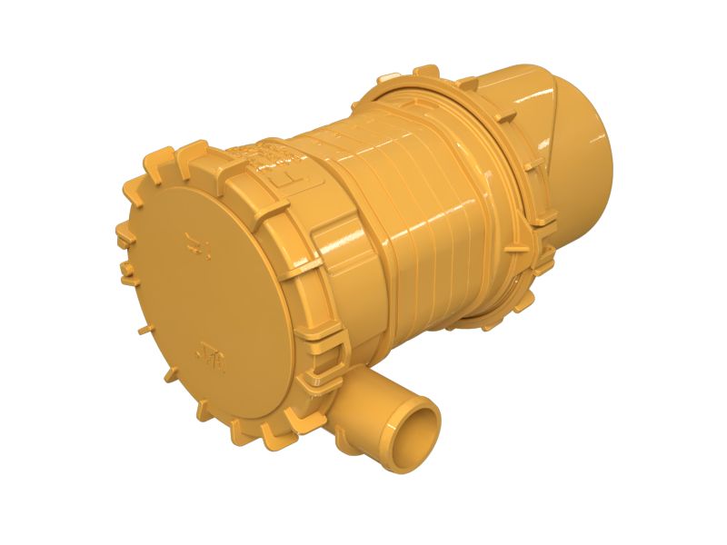 Фильтр очистки картерных газов диаметром 129,5 мм