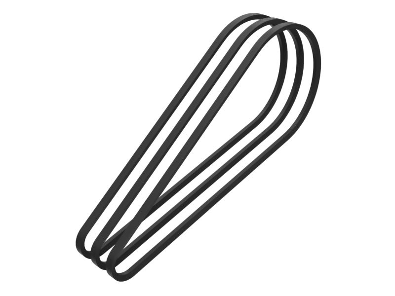 Набор клиновых ремней привода вентилятора