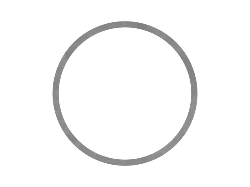 Металлическое уплотнительное кольцо толщиной 3,14 мм