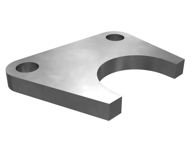 Упорная плита уравновешивающего вала толщиной 7,75 мм