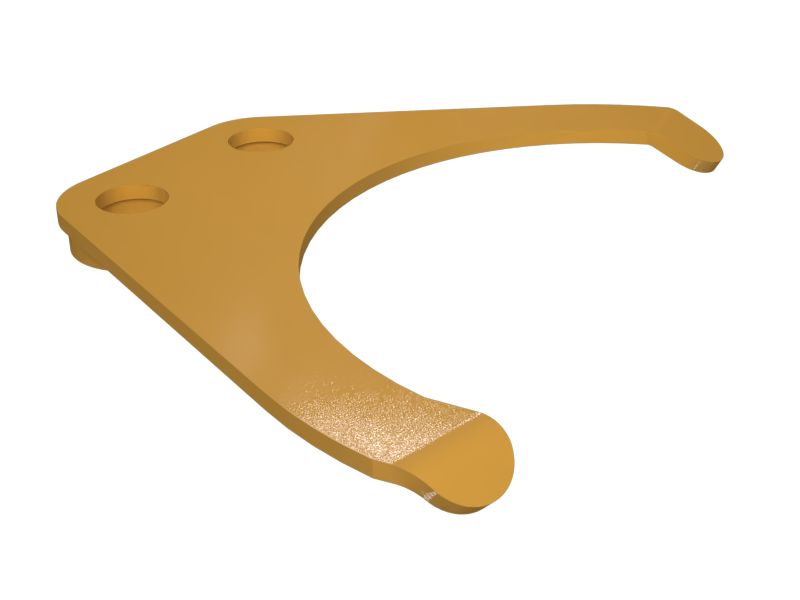 Фиксатор переходника переднего уплотнения в сборе