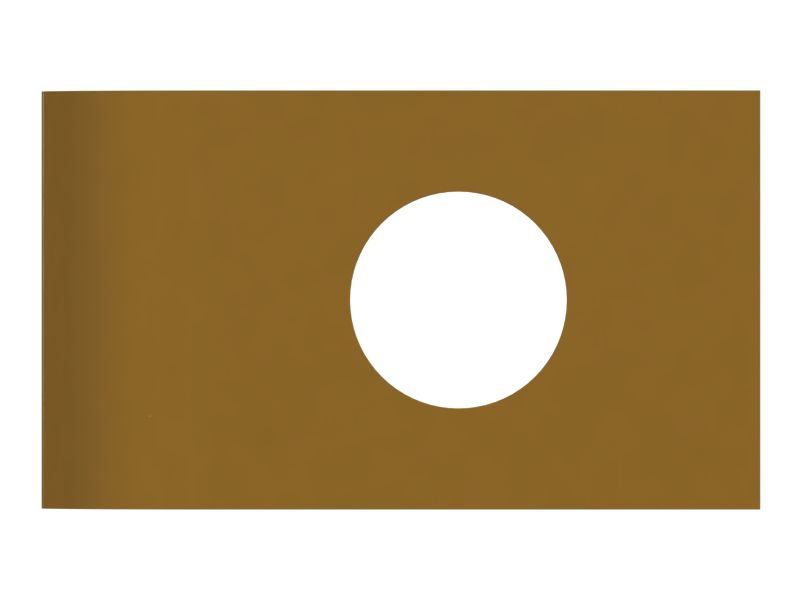 Монтажный L-образный кронштейн толщиной 5 мм