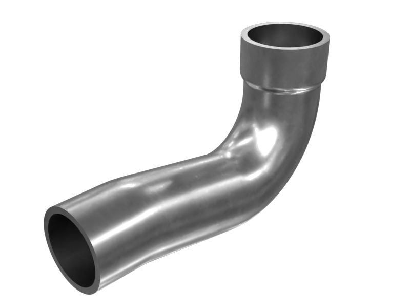 Шланг радиатора с одним изгибом, внутренний диаметр 50,8 мм