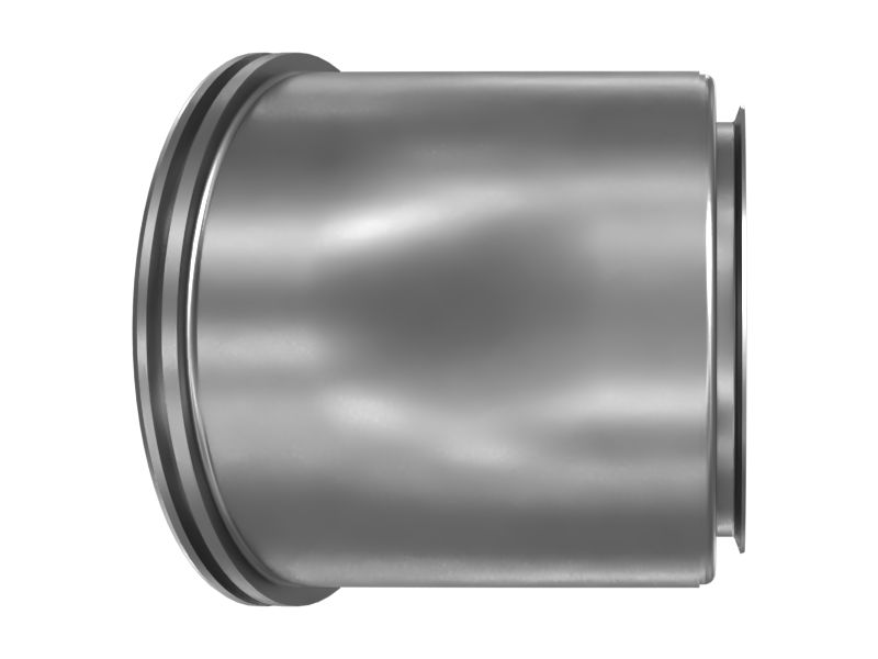 Выхлопной коленчатый патрубок