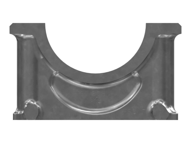 Крышка подшипника коленчатого вала, длина 215,9 мм