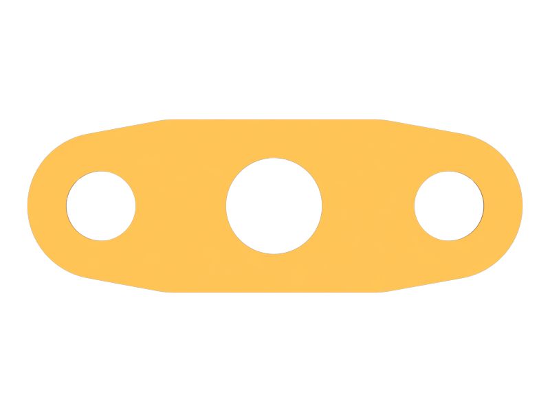 Крышка линий водоснабжения турбокомпрессора