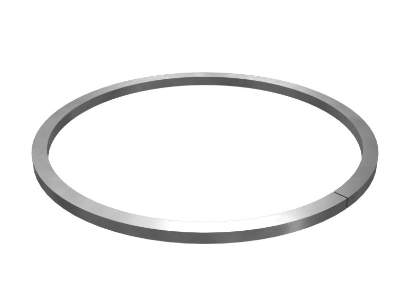 Металлическое уплотнительное кольцо толщиной 3,14 мм