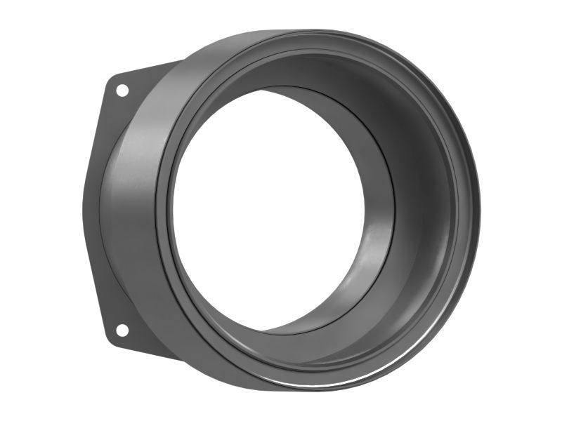 Коленчатый патрубок диаметром 280 мм