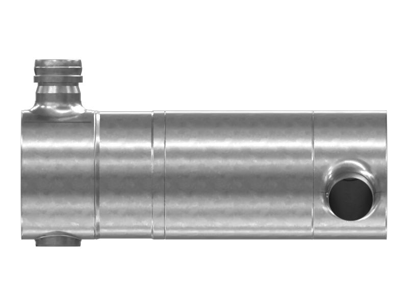 Глушитель и конвертер длиной 1026,9 мм