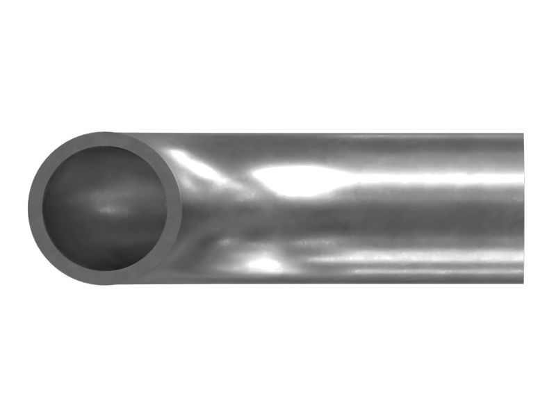 196-7155: 44,50 mm indvendig diameter Enkelt bøjet slange