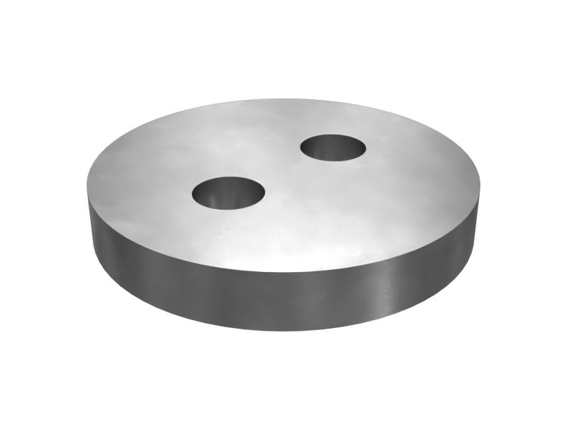 Упорная плита с внешним диаметром 50 мм