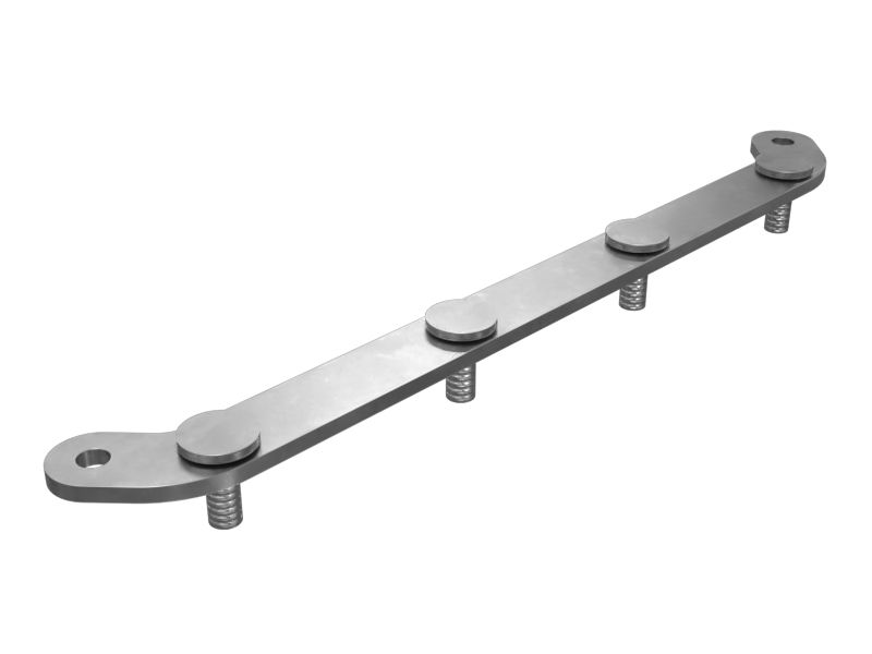 133-3489: Montážní deska ovladače dlouhá 350 mm