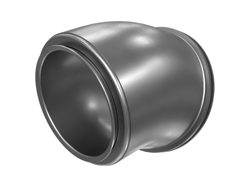 Выхлопной коленчатый патрубок