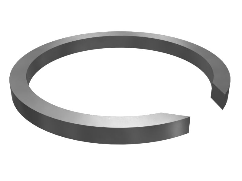 Стопорное кольцо с разрезом, толщина 2 мм