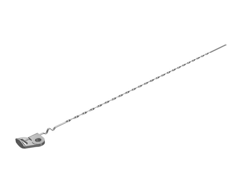 345-3661: Масляный щуп длиной 809 мм