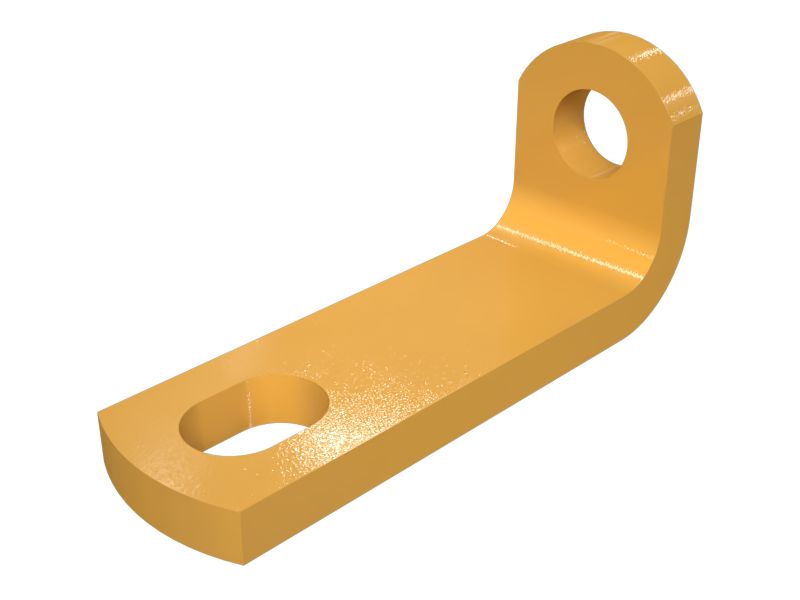 Угловой зажим толщиной 6 мм