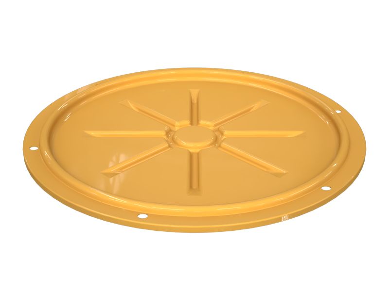 Крышка картера маховика с внешним диаметром 565 мм