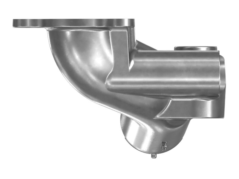 Коленчатый патрубок водяного насоса