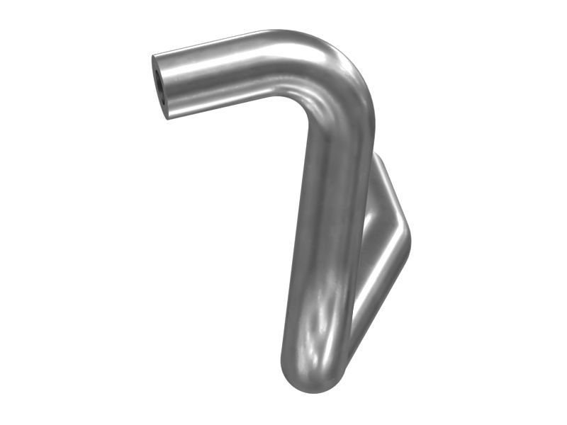 418-2050: Geformter Schlauch mit 9,52 mm Innendurchmesser